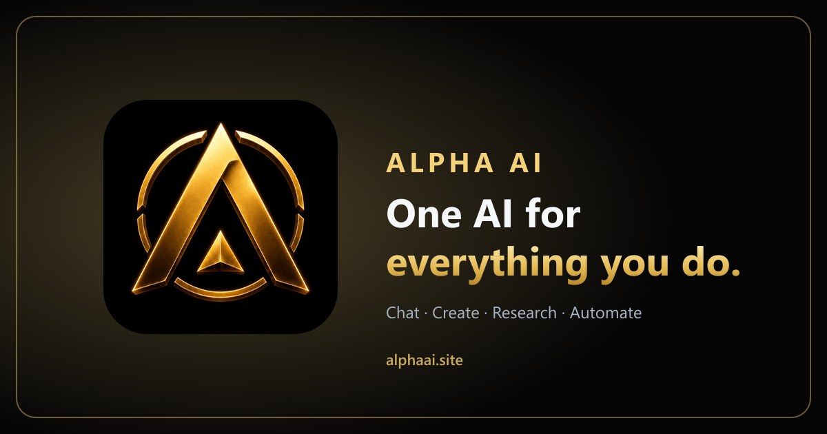 Alpha AI share image