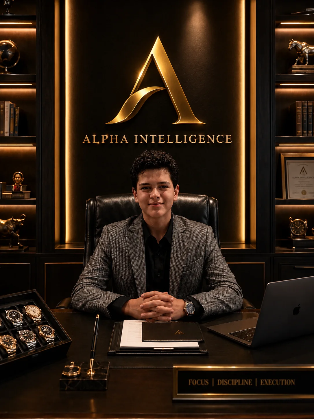 Benjamin G. Ocal, founder and CEO of Alpha Intelligence, the company behind Alpha AI